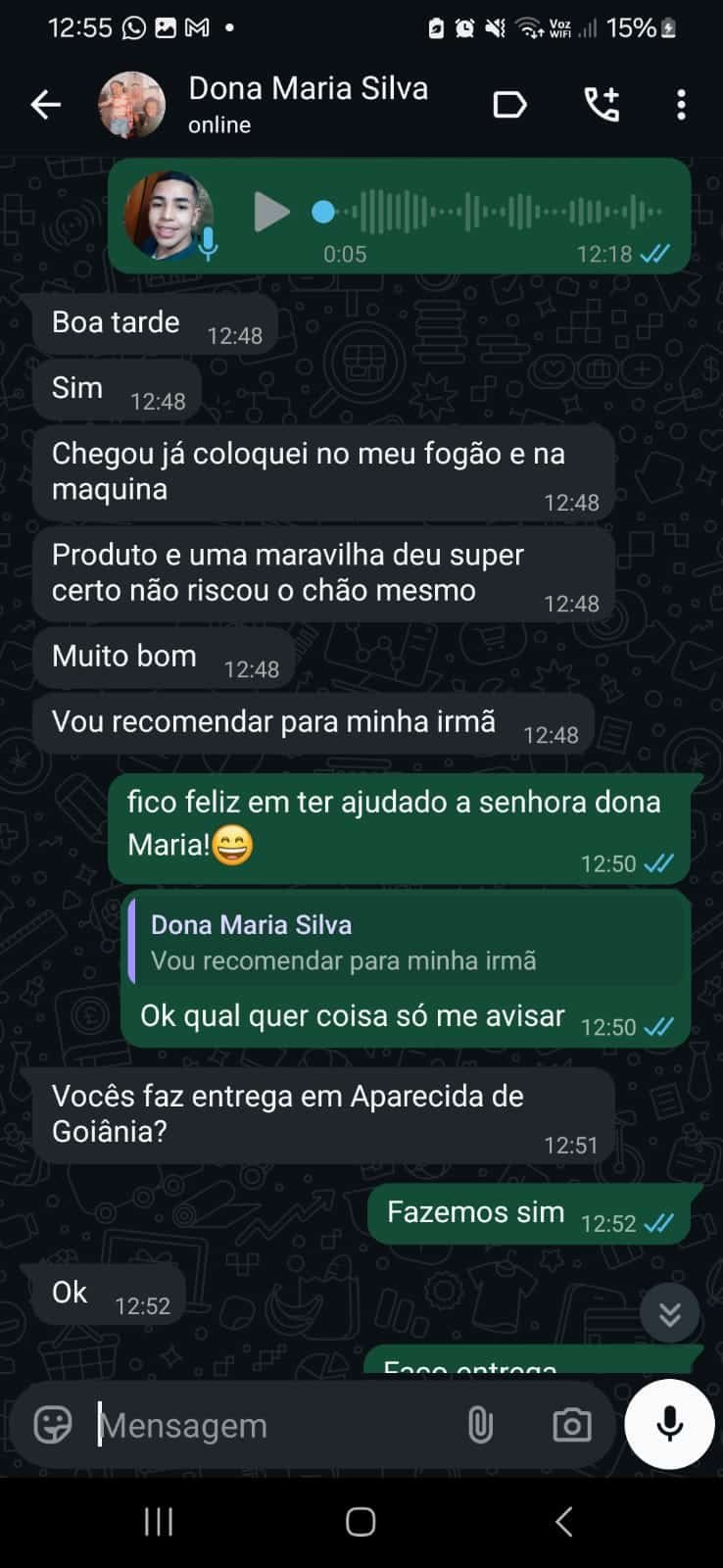 Depoimento cliente 2